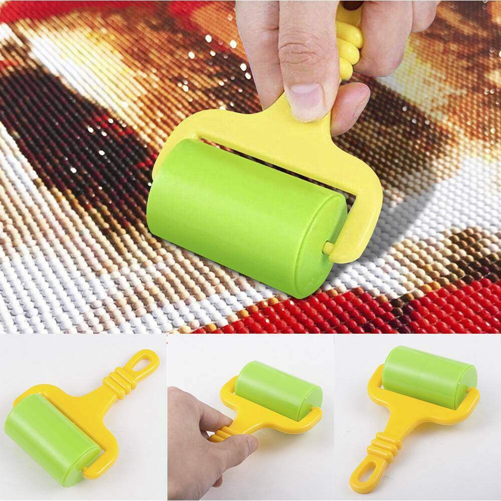 Portable Full Drill 5D Diamond Painting Roller Pressing Handcrafts Tools Simple