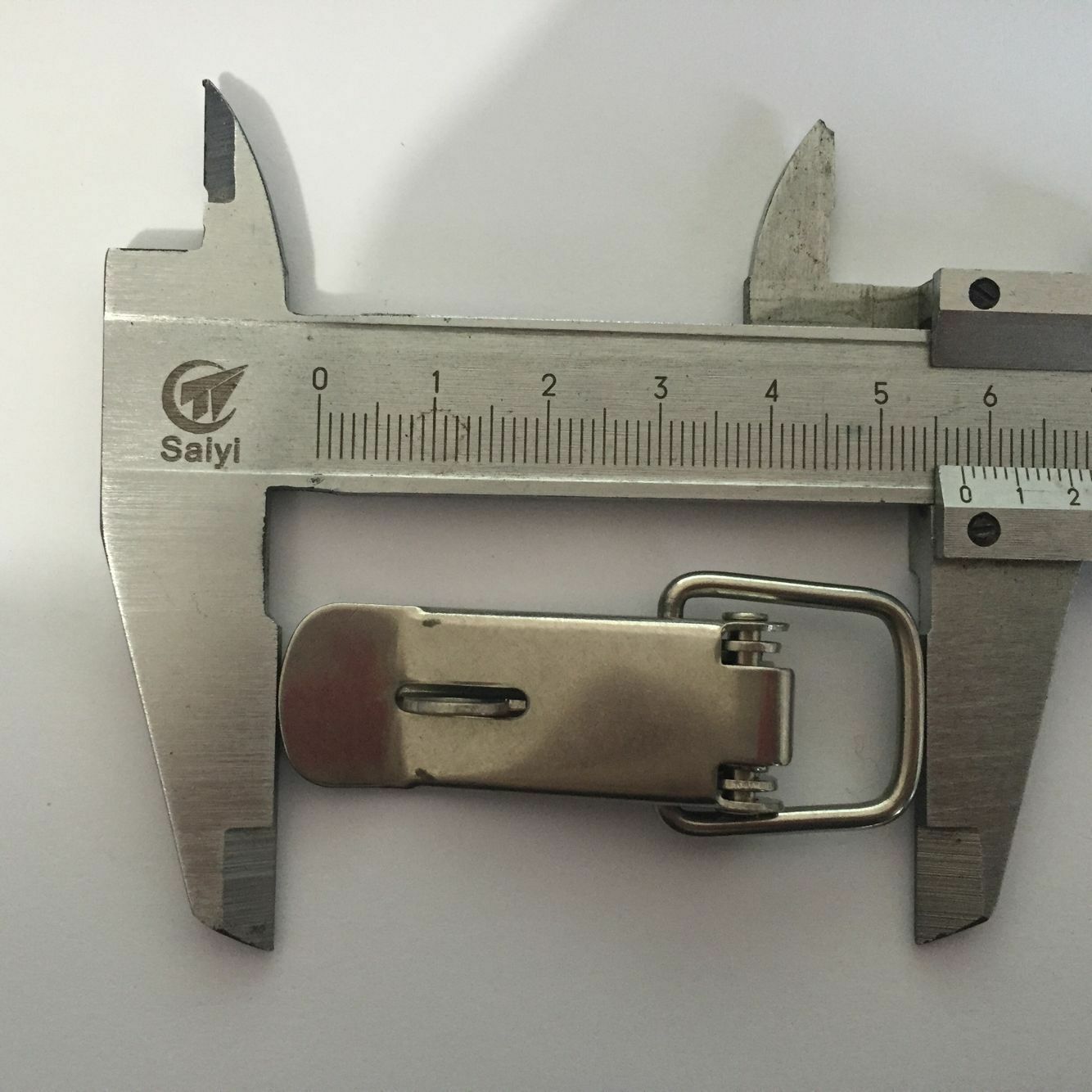 2 Pcs Stainless Steel Spring Loaded Toggle Latch Hasp for Boxes Case