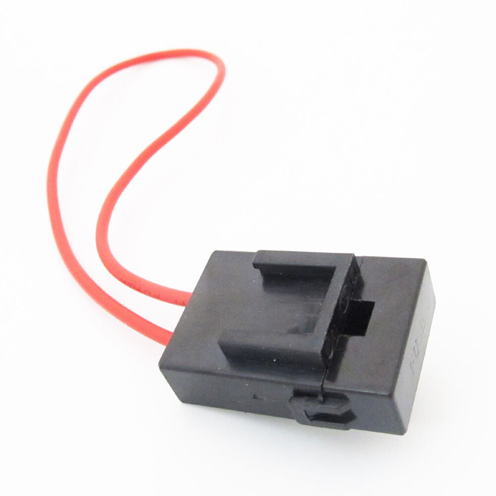 50sets Medium In Line 18AWG Snap Lock Blade Fuse Holder for Car Audio AUX