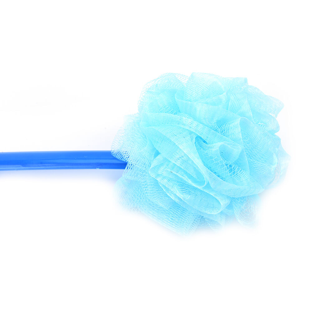 1pc long handled plastic body bath shower back brush scrubber skin cleanin.l8