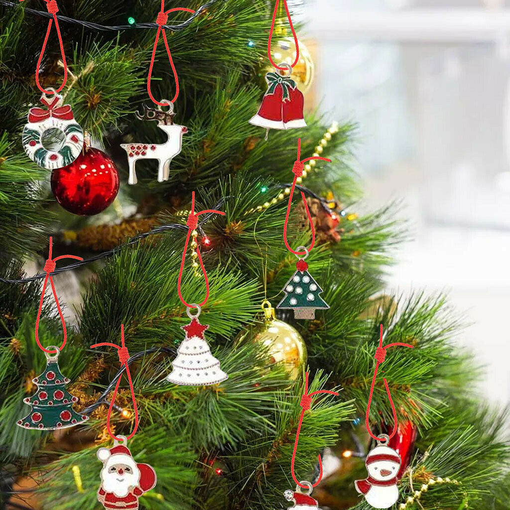 Advent Calendar 24pcs Christmas Tree Hanging Ornaments Gift for Kids Adults