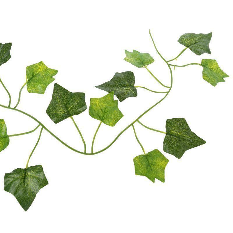 Artificial Vine Reptile Terrarium Decoration Chameleons Climb Rest Plants Leaves