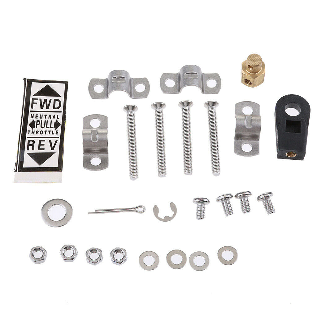 Components Boats single lever marine engine throttle