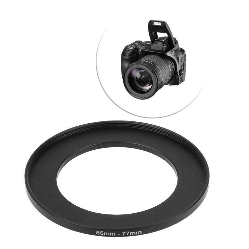 55mm To 77mm Metal Step Up Rings Lens Adapter Filter Camera Tool Accessories New