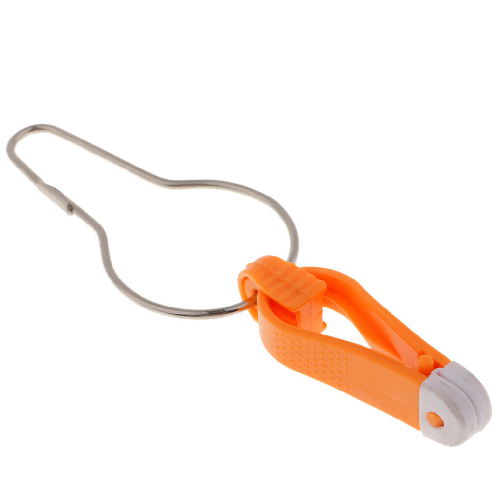 Planer Board Mast Power Grip + Ring Release Clip 2-1/2inch Orange