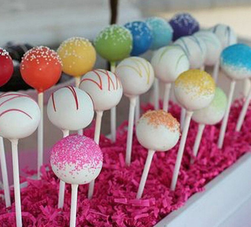 100Pcs Solid White plastic Sucker Sticks For Lollipop Cake Candy Cookies