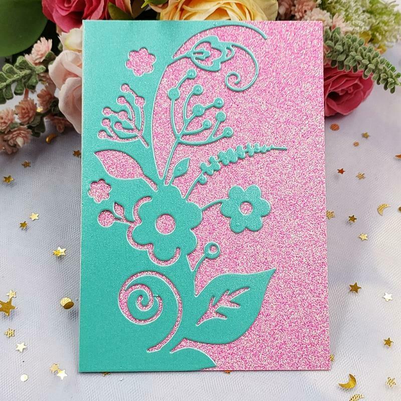 Flower Vine Metal Cutting Die Stencil DIY Scrapbooking Album Paper Card Template
