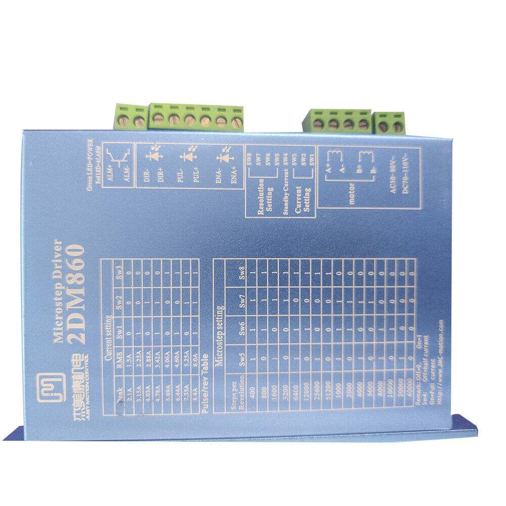 2DM860 Stepper Motor Driver 2-phase Stepper Motor Driver CNC Engraving Machine