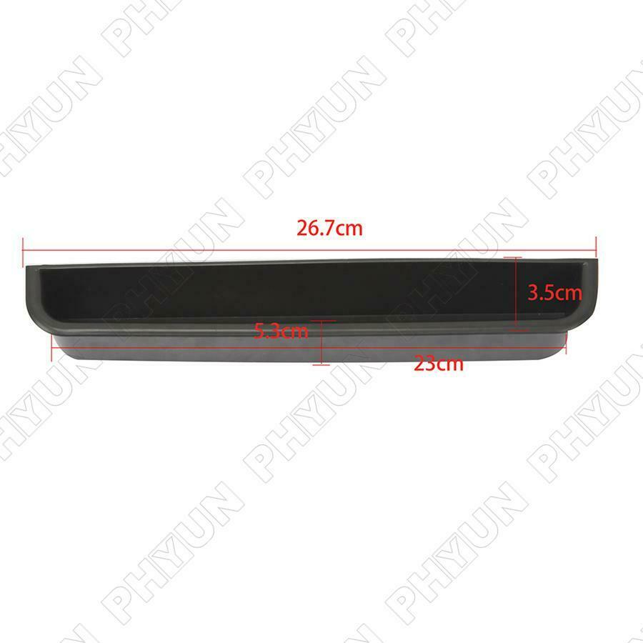 Black Grab Tray Passenger Storage Tray Box For Jeep Wrangler JK 07-10 ABS Sturdy
