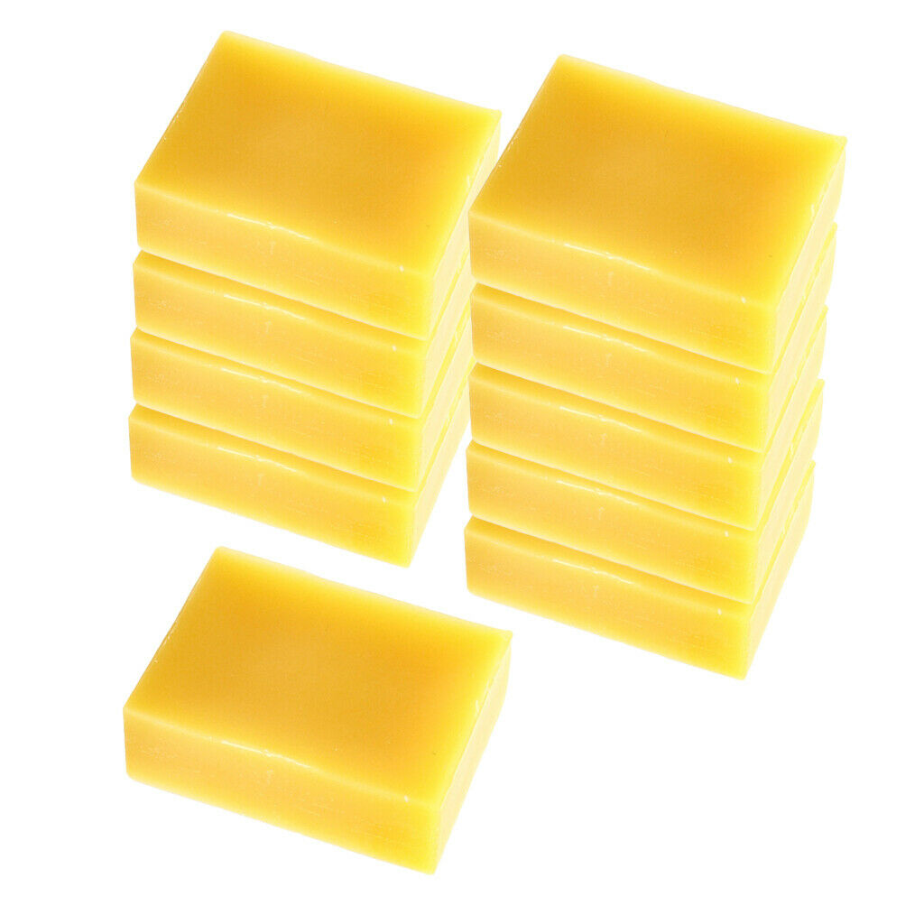 10 Pieces 15g Natural Beeswax Furniture Wax Application for Mahogany Furniture,
