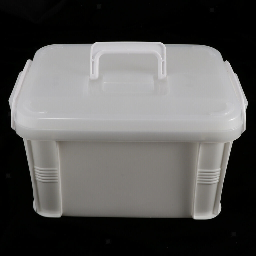 Plastic Storage Box Container with Lid Handle