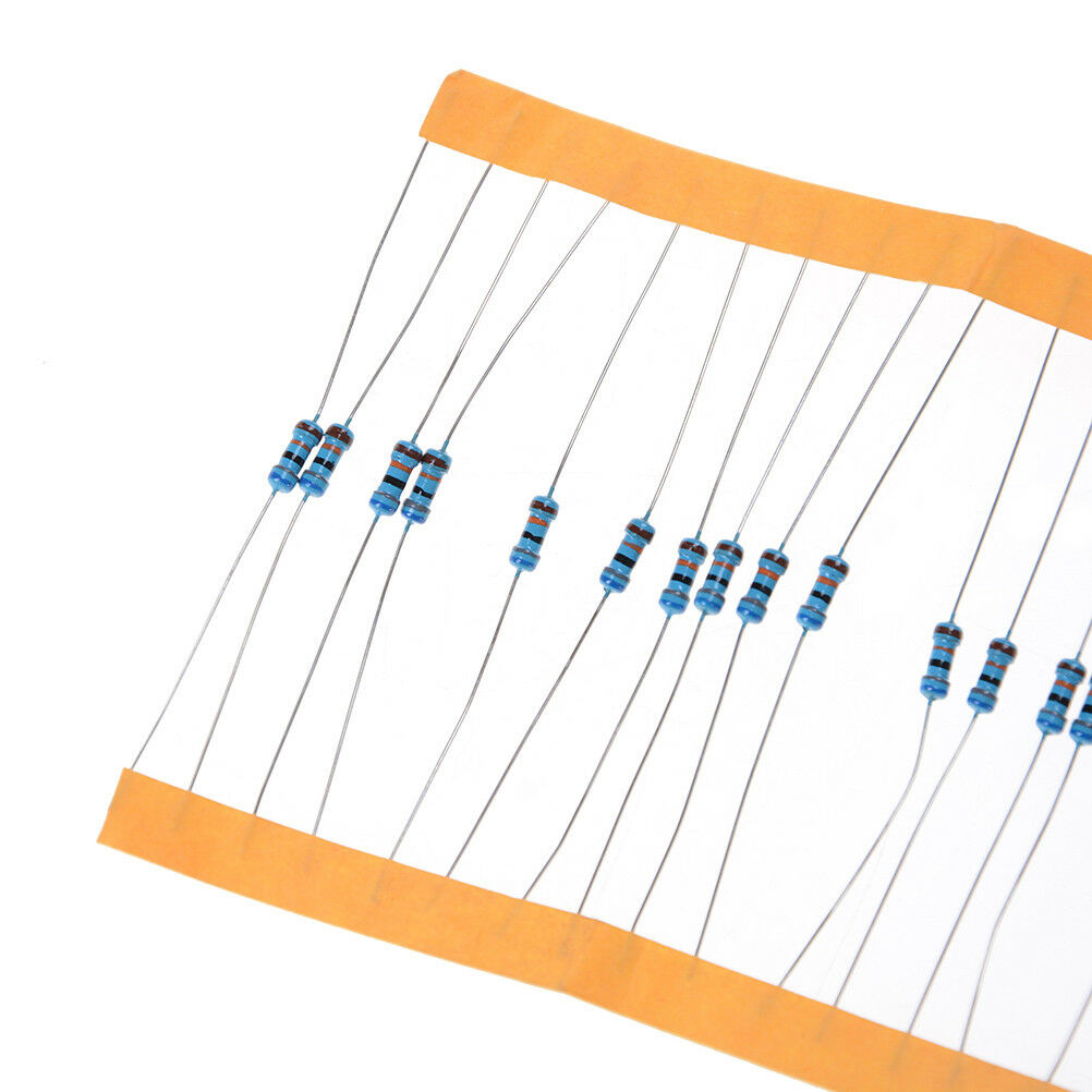 600x 30 Values 1/4W Metal Film Resistors Resistance Assortment Ki.l8