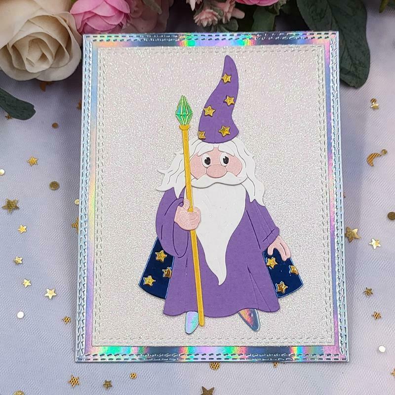 Santa Metal Cutting Dies Stencil DIY Scrapbooking Album Paper Card Template Mold