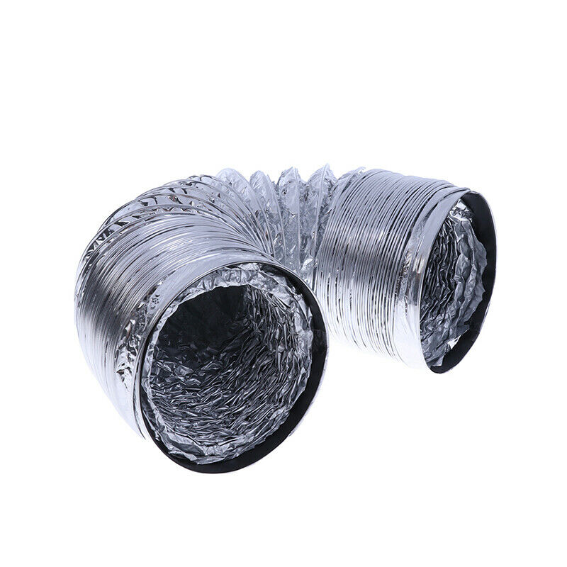 4inch Aluminum Ventilator Pipe Air Ventilation Hose Flexible Exhaust Duct.l8