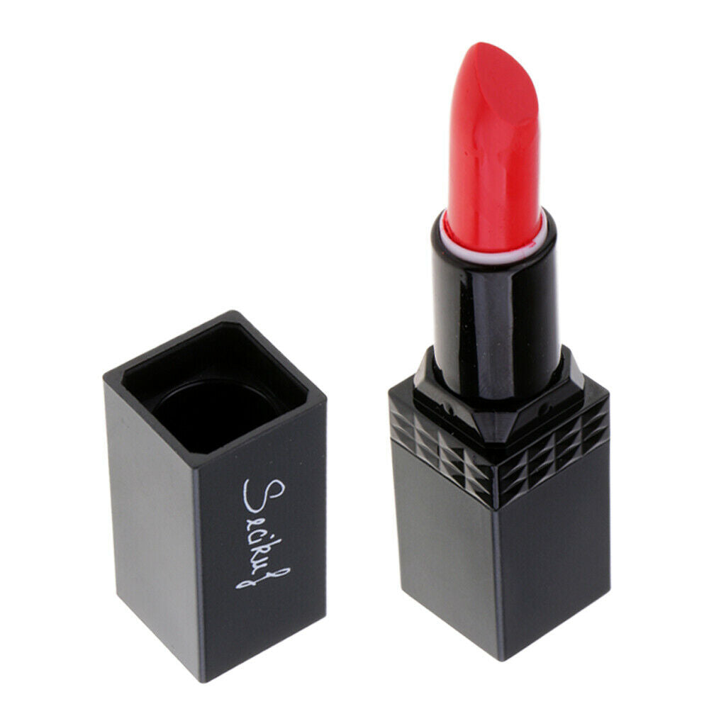 Matte Lipstick Women Waterproof Long-lasting Nudes Makeup Lip Stick 04#Coral Red