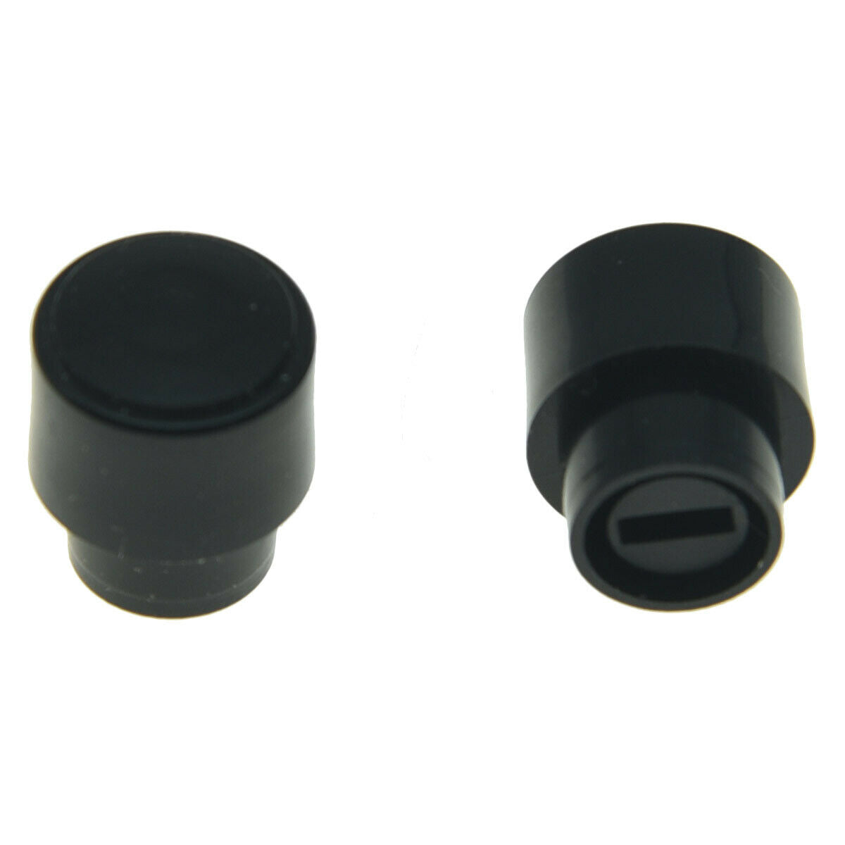 2x Black Guitar 3 & 4 Way Pickup Switch Tip Cap Barrel Switch Knob For USA Tele