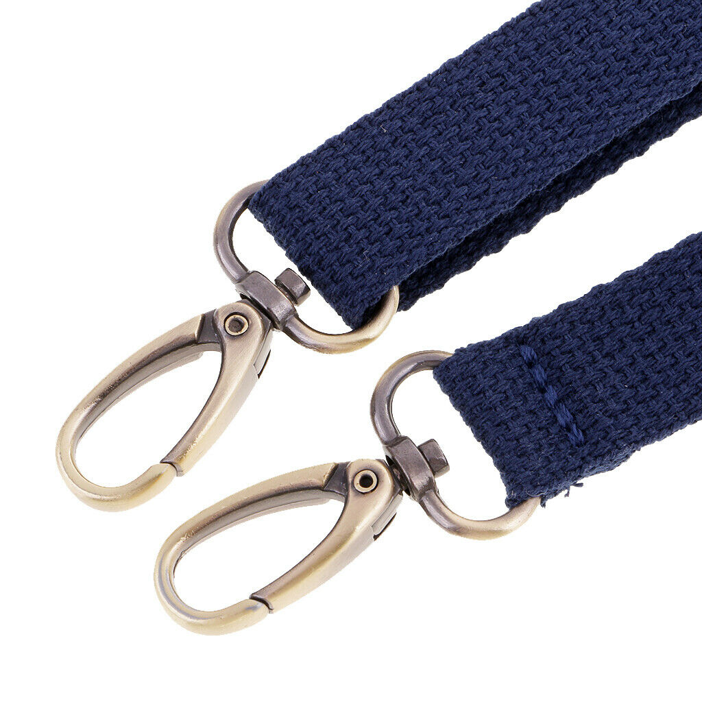 2x Canvas Adjustable Handbag Strap Replacements Bag Crossbody Bag 120cm
