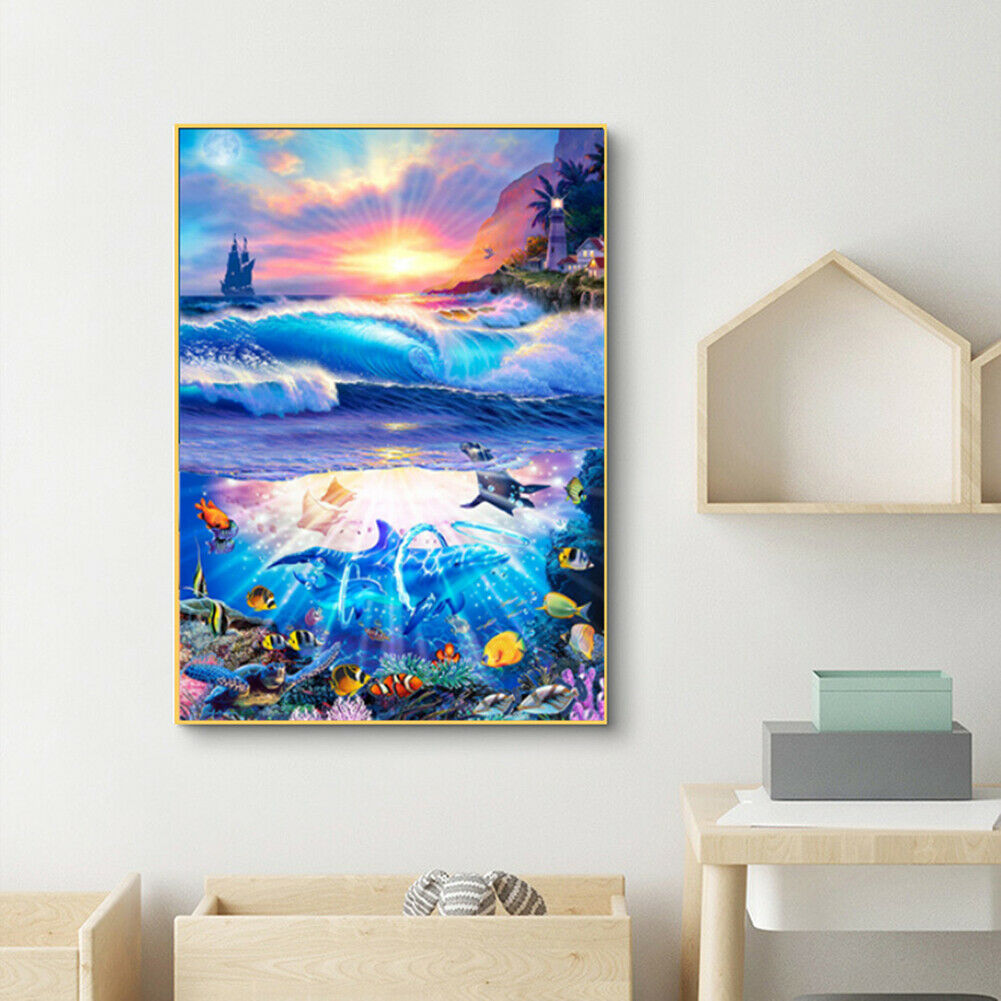 5D Diamond Painting Private Custom Photos Full Round Diamond Sewing Cross^Stitch