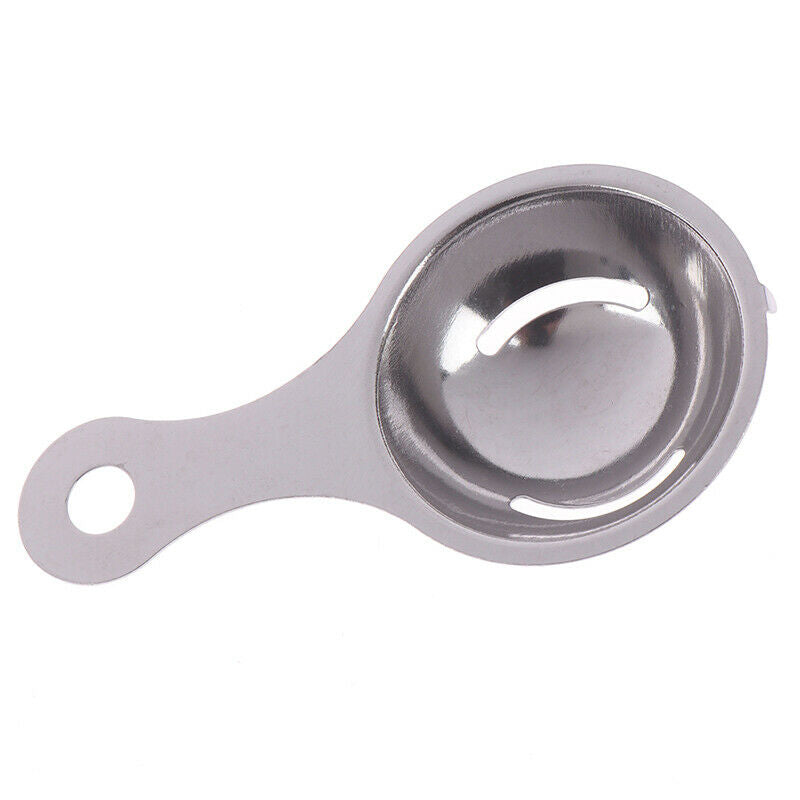 Kitchen Tools Stainless Steel Egg Separator Tool Spoon Egg Yolk White Sep.l8
