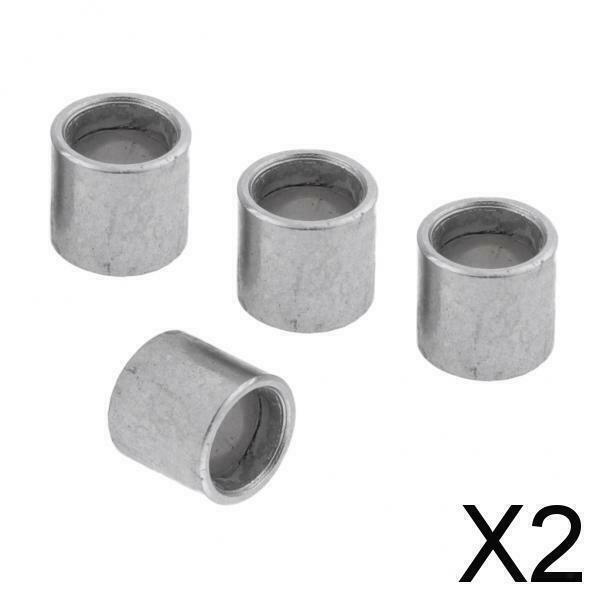 2X Prettyia 4pcs Replacement Skateboard Bearing Spacers Longboard Hardware Set