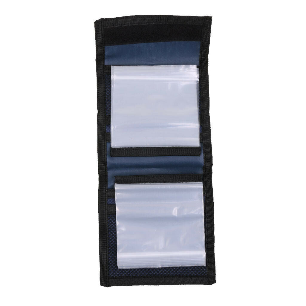 High Grade 12 Clear Pockets Leader Sock Leader Wallet Fly Fishing Tapered