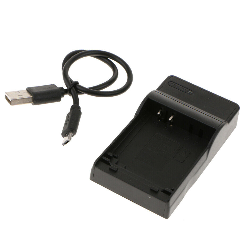 USB Battery Charger Charging Dock for Nikon Coolpix Camera EN-EL23 Batteries