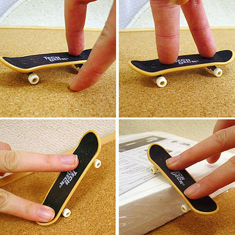 5PC Kids Children Mini Finger Board Fingerboard Skate Children Gifts T.l8
