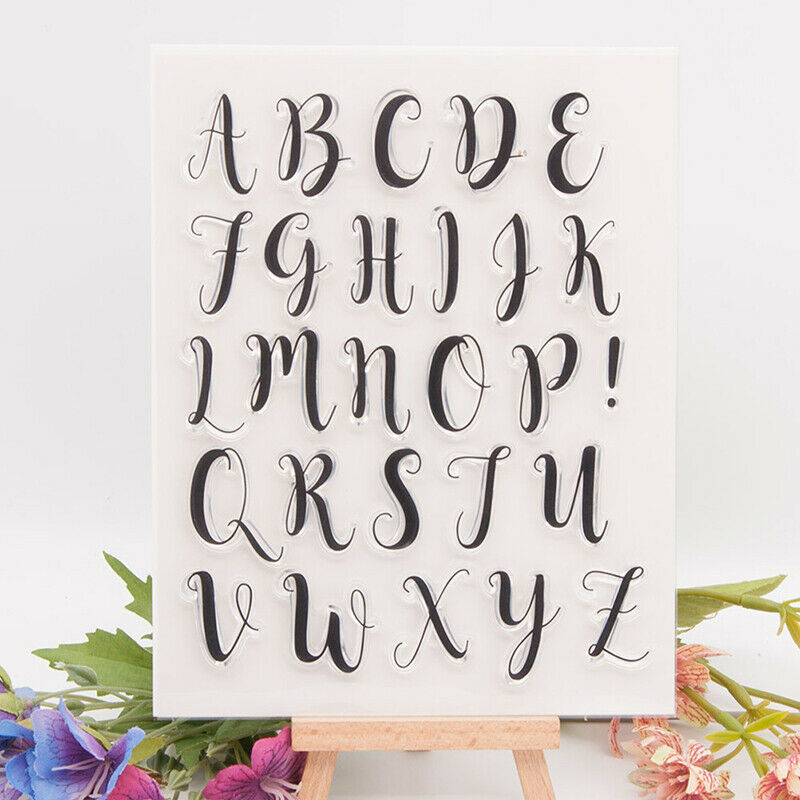 Cake Decor Tool Alphabet Fondant Cake Cookie Stamp Mold Letters Biscuit M.l8