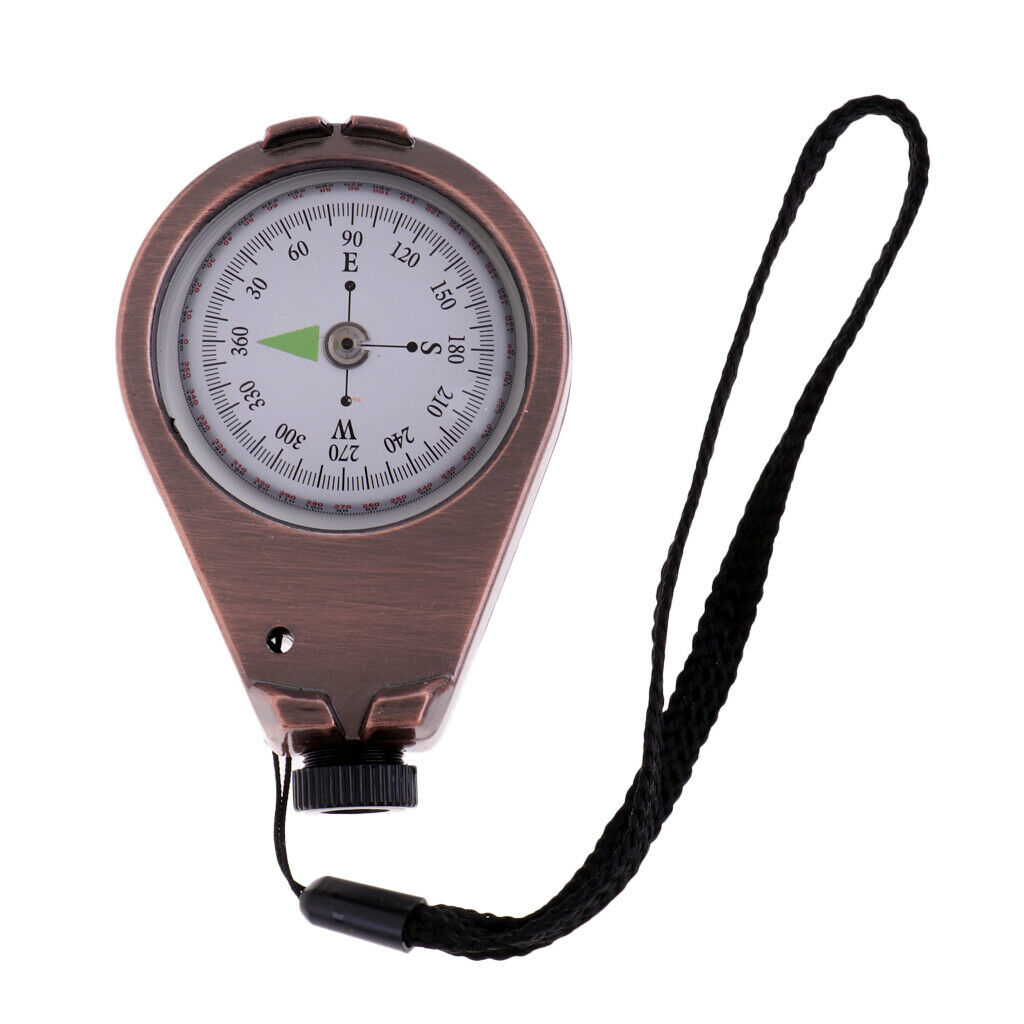 Waterproof Camping Compass with Carry Lanyard Pocket Survival Kit Outdoors