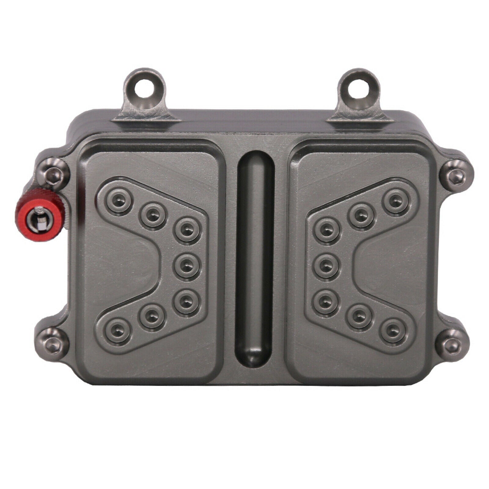 Metal ESC Receiver Box for Wrangler 90047 1/10 RC Buggy Replacement Upgrade