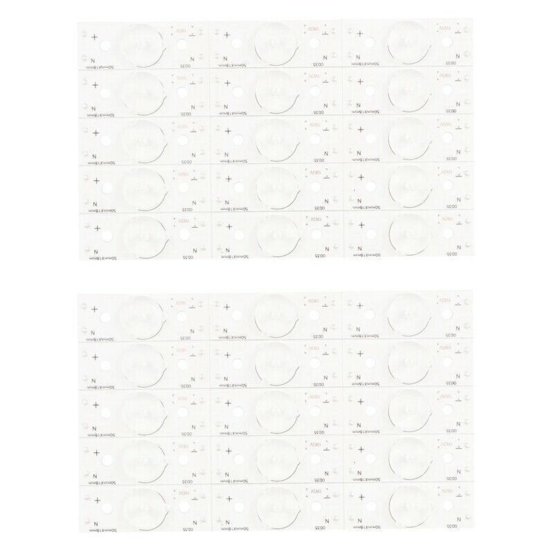 30Pcs 3V SMD Lamp Beads with Optical Lens Filter for 32-65 Inch LED TV Repair(Z4