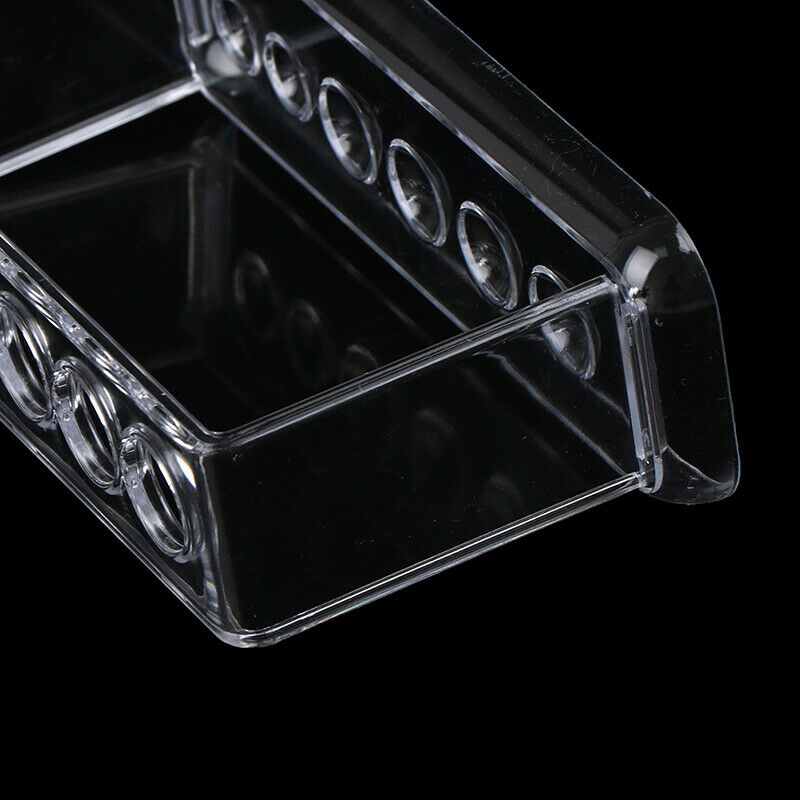 Plastic Clear Test Tube Rack 6 Holes Stand Lab Test Tube Stand Shelf WHR Tt