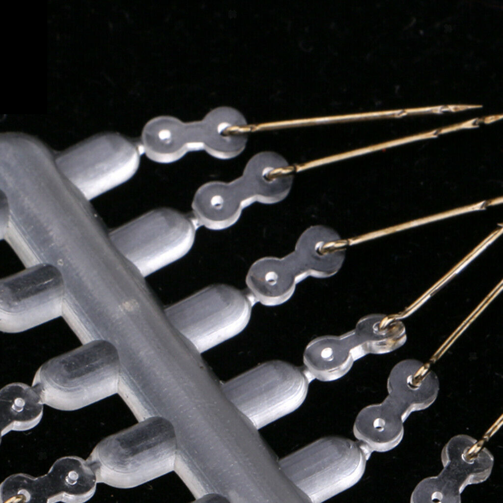 24x Bait Spikes with Silicone Round Ring Terminal Rig for Carp Rigs Hooks