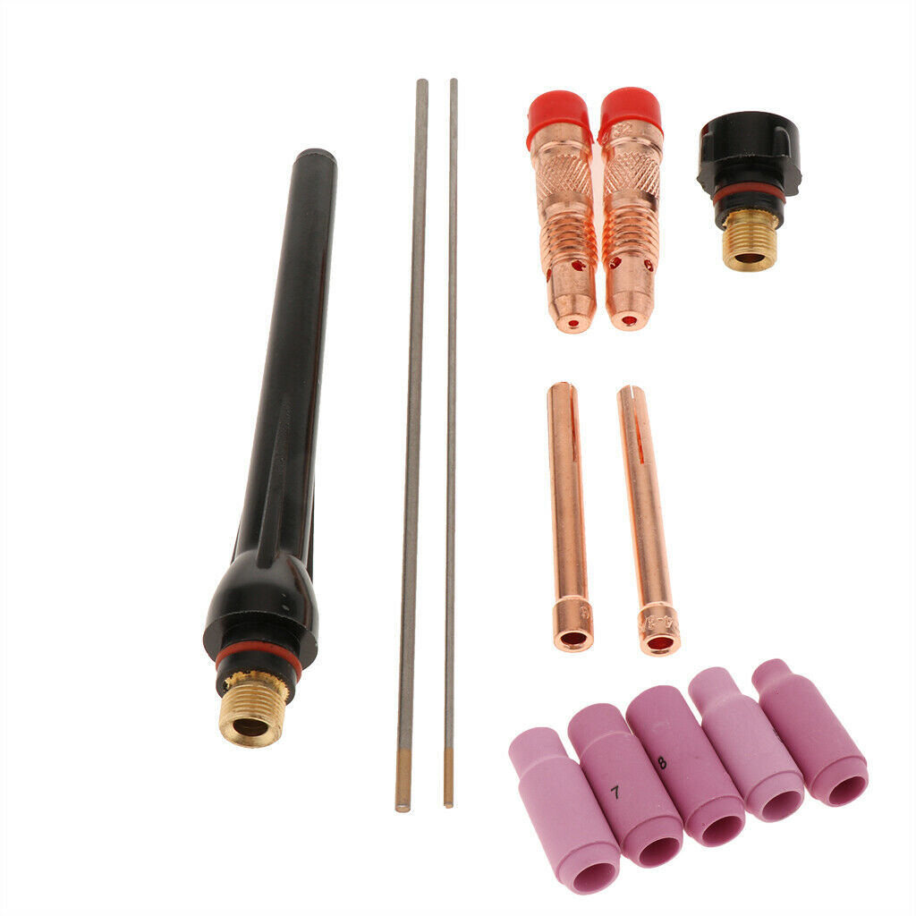 13pcs TIG Gas Lens   Kit Nozzle Fit TIG Welding Torch WP17/18/26