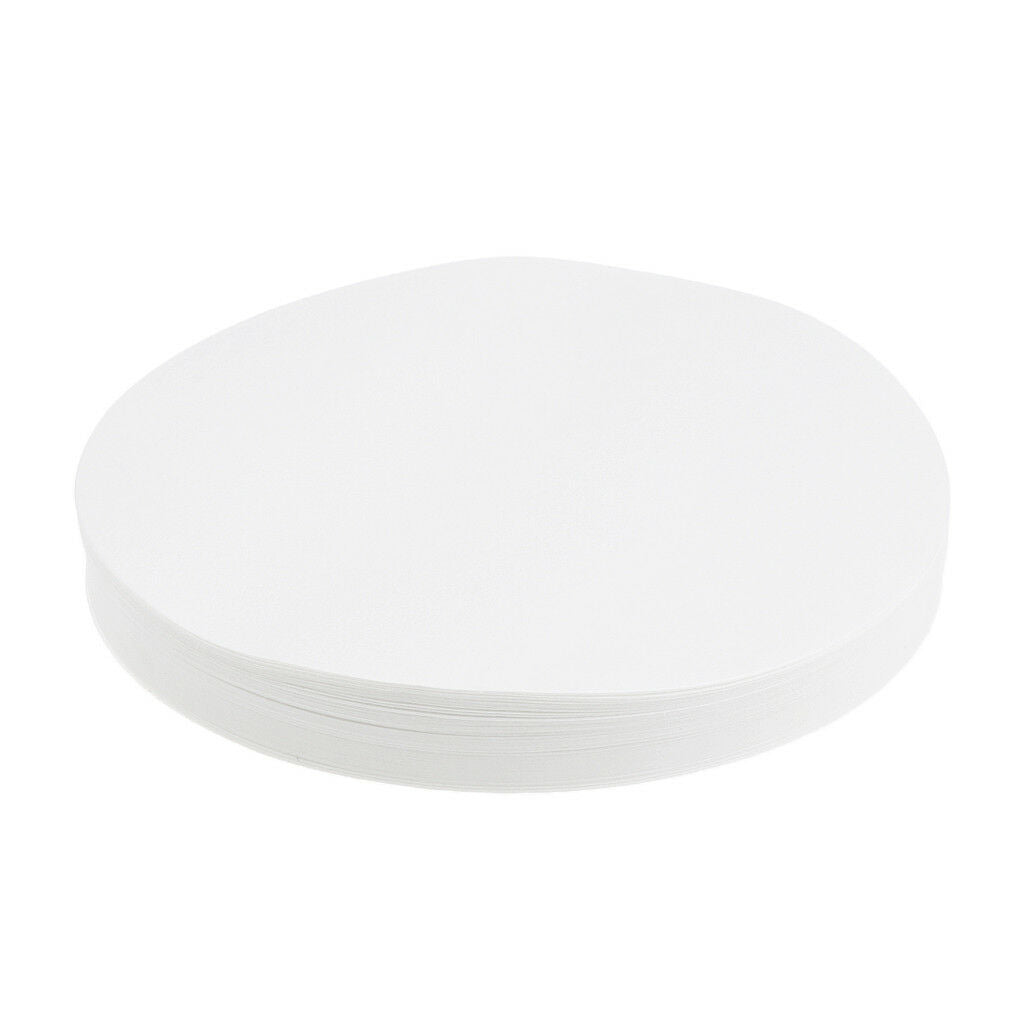 100x Round Qualitative Filter Paper Lab Filtration Supplies 80-120um 150mm