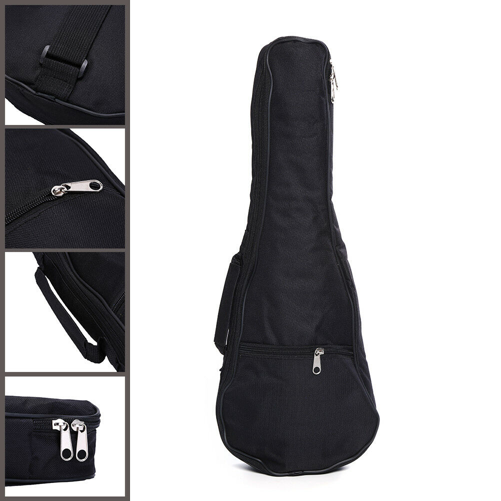 21 inch Ukulele Waterproof Guitar Cover Gig Bag Soft Case Light Gear -BlackJDD