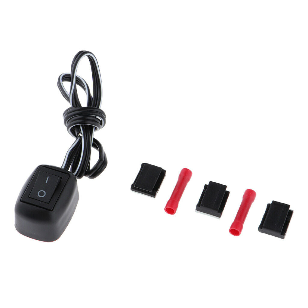 Motorcycle Car Truck 12V/24V 2 Position Rocker Toggle Switch Latching On Off