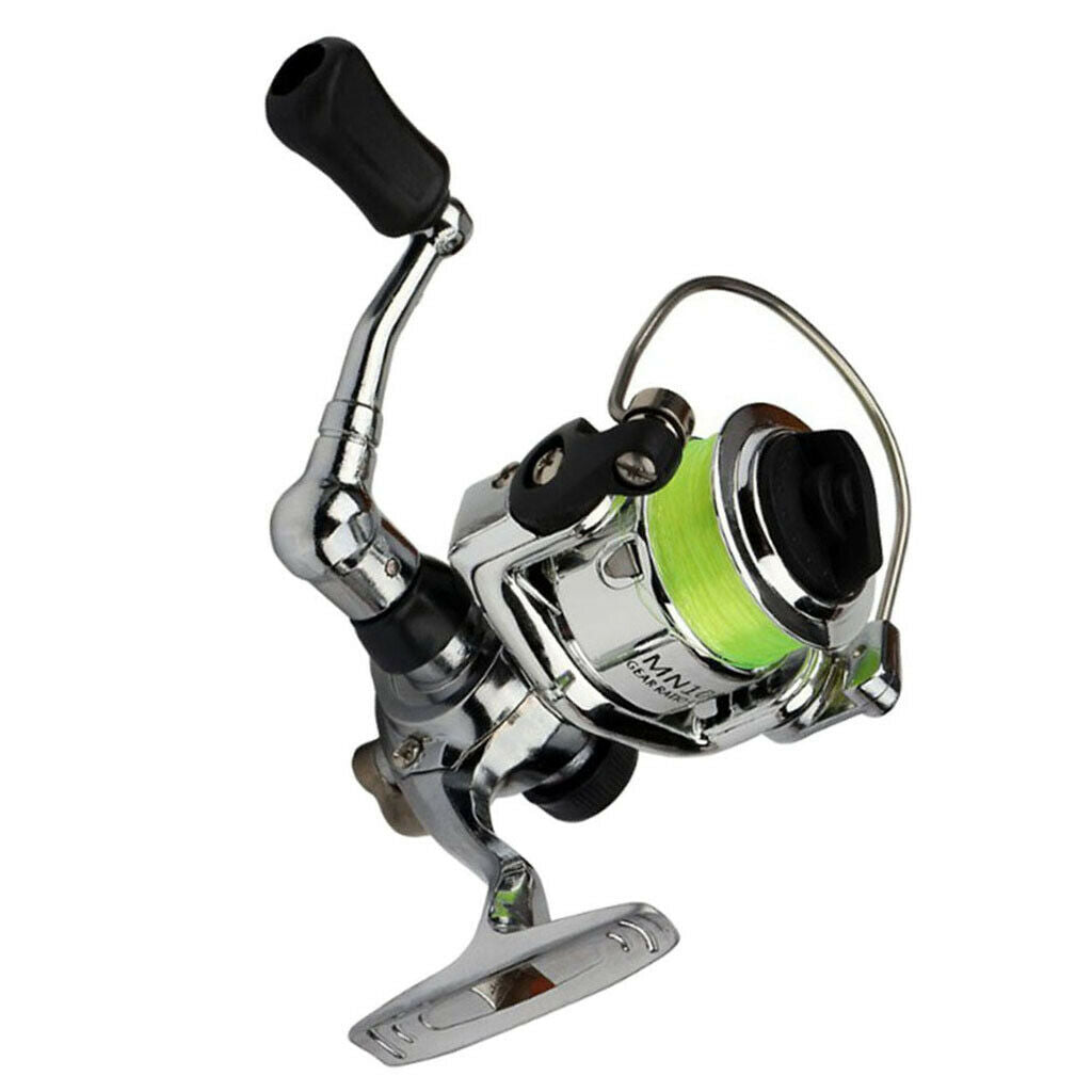 Pocket Mini Fishing Reel 4.3:1 Small Metal  Reel Fishing Tools Accessory