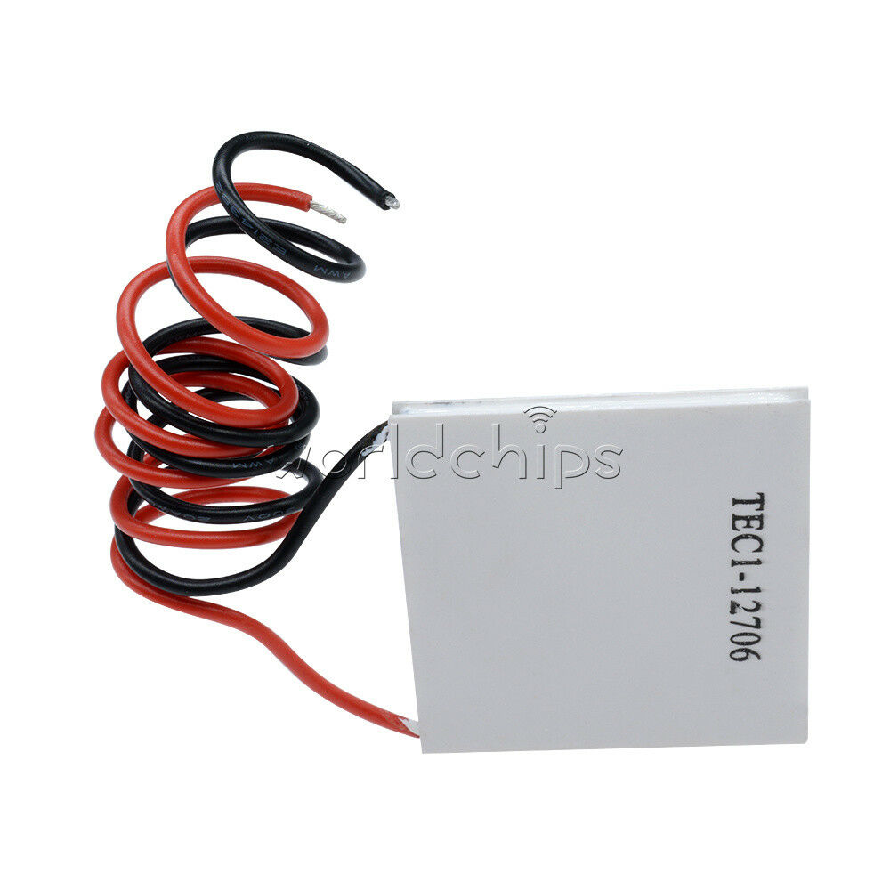 12V 60W TEC1-12706 Heatsink Thermoelectric Cooler Peltier Cooling Plate new