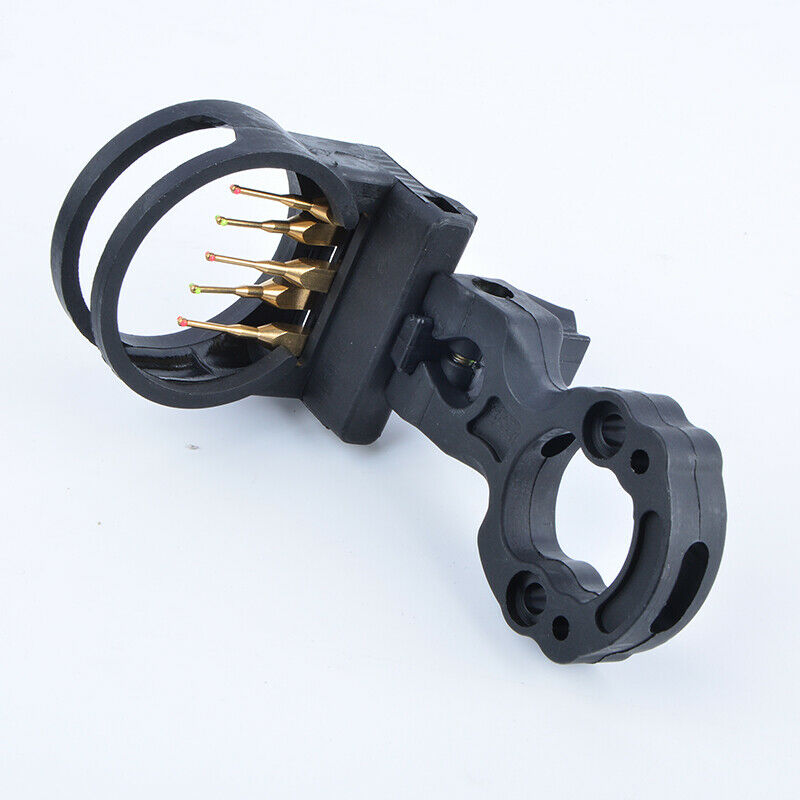 Compound Bow Sight 5 Pin Plastic Youth Kids Archery Shooting Target Practice