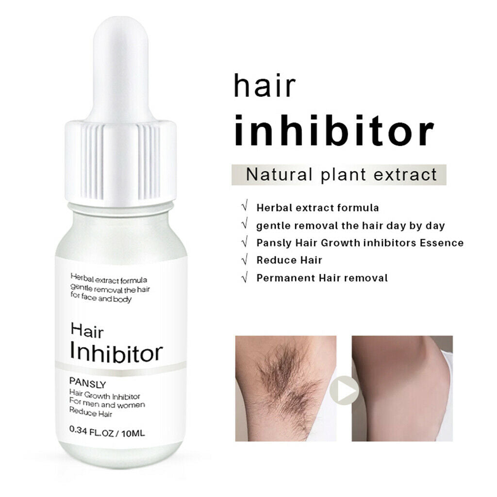 Powerful Herbal Hair Growth Inhibitor Oil Armpit Body Leg Permanent Hair Remover