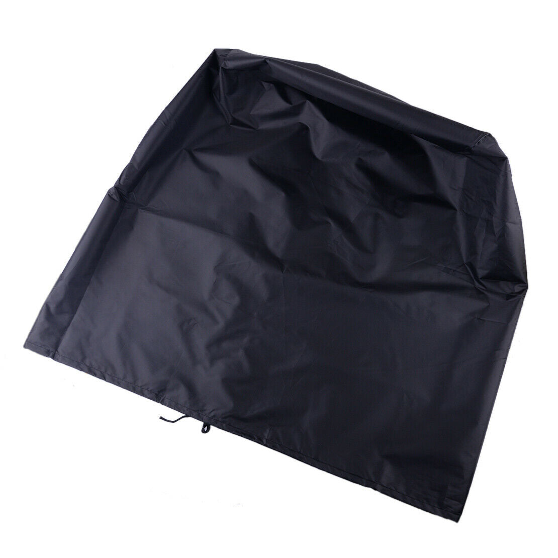 Barbecue Grill Cover BBQ Smoker Cover Waterproof Sun Protection Windproof Black