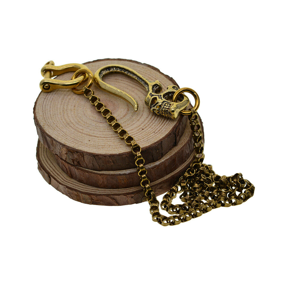 Metal purse belt chain key chain rock punk pants chain 47cm