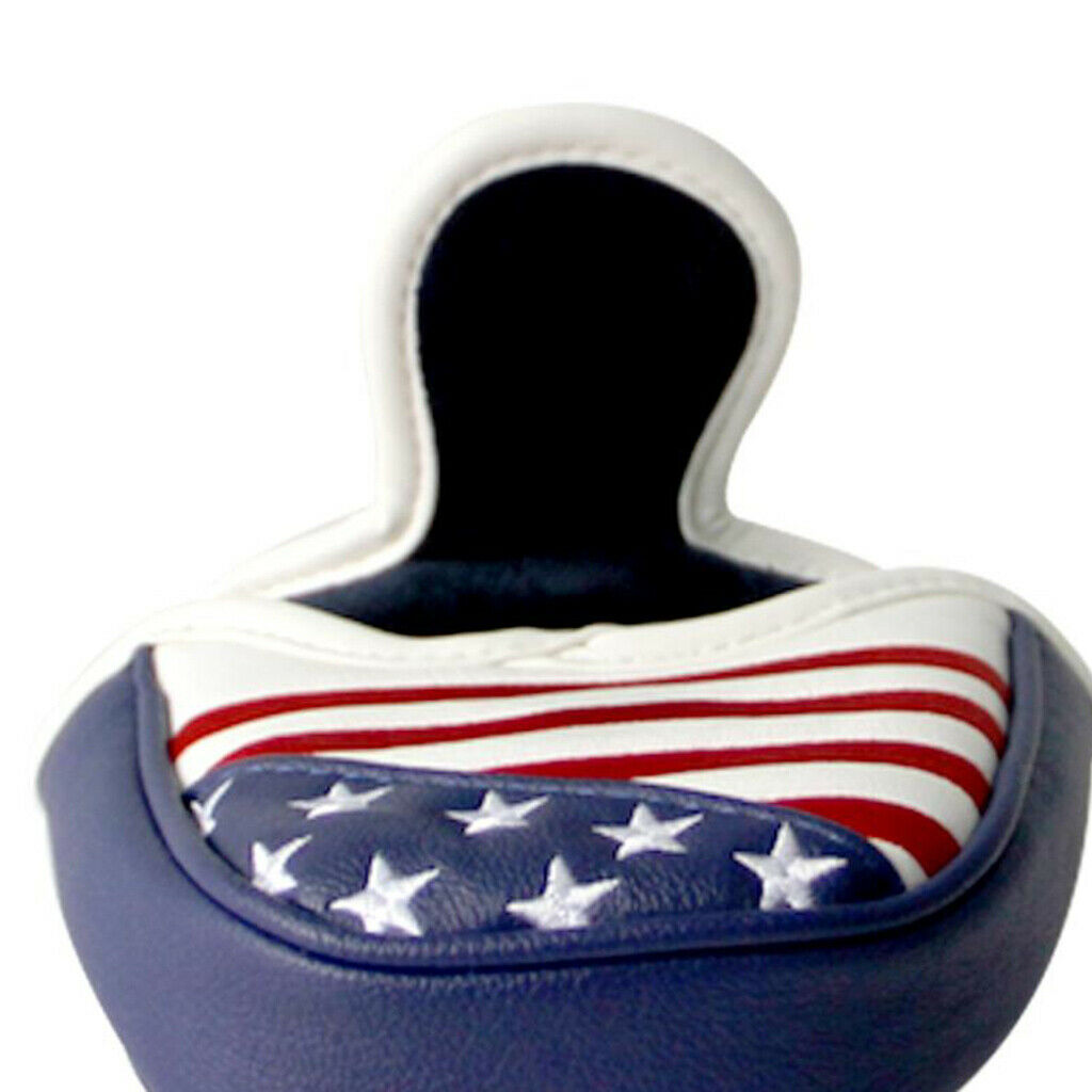 Square Golf Putter Head Covers & Magnetic Closure for Most Brands Blade -