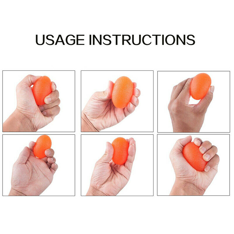 WorthWhile Silica Gel Hand Grip Ball Fitness Finger Exerciser Strength Mu.l8