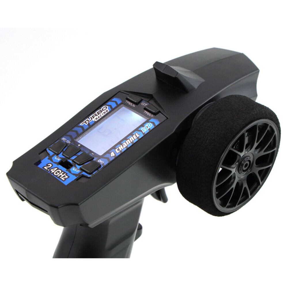 RC Transmitter for Kids Adults Boat Crawler Truck Buggy Waterproof Portable