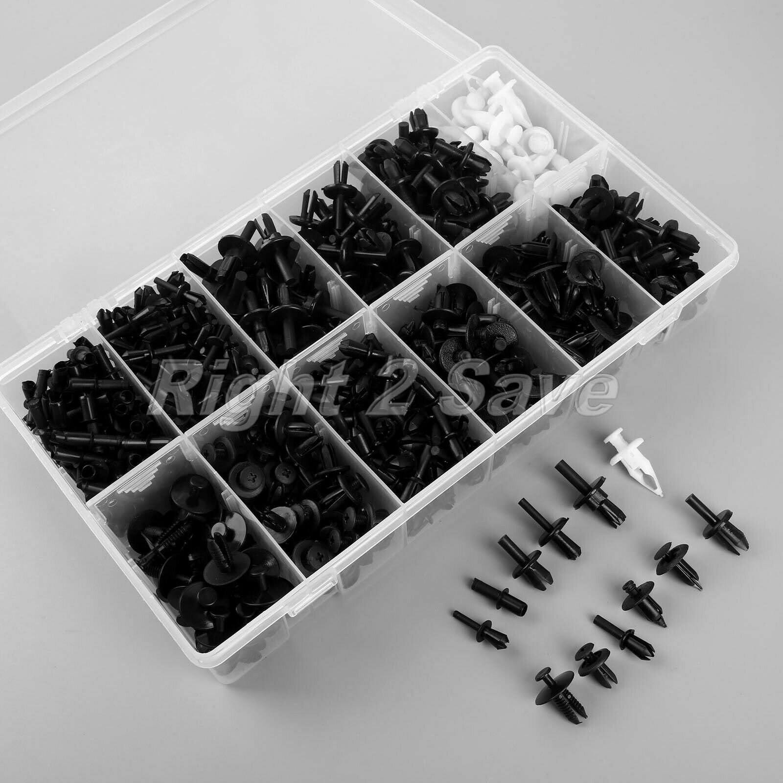 690x Auto Car Push Retainer Clip Rivet Trim Panel Moulding Assortment Kit