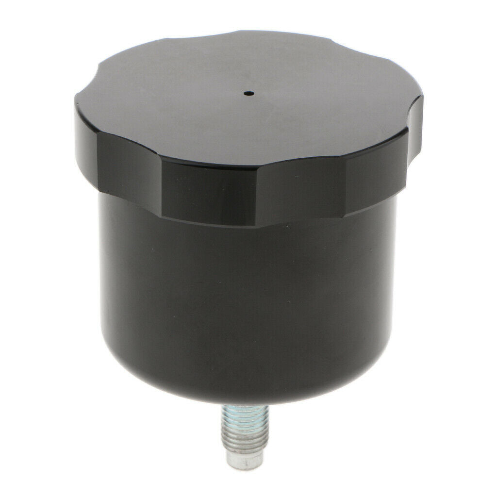 2 PCS Car Drift Hydraulic Hand Brake Oil Tank Fluid Reservoir E-Brake Black