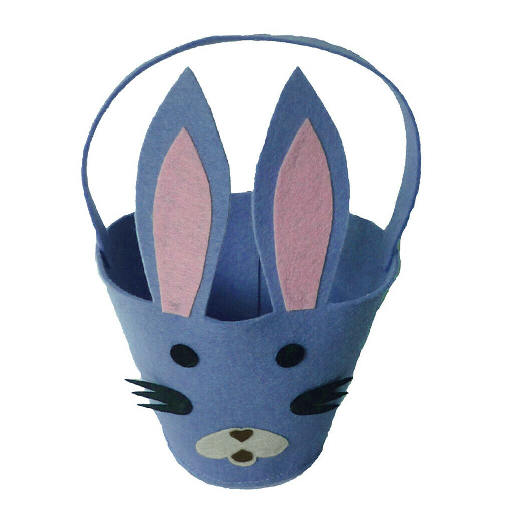 Bunny Non Woven Cloth Gift Bag with Handle for Easter Girl Boy 24x16x9cm