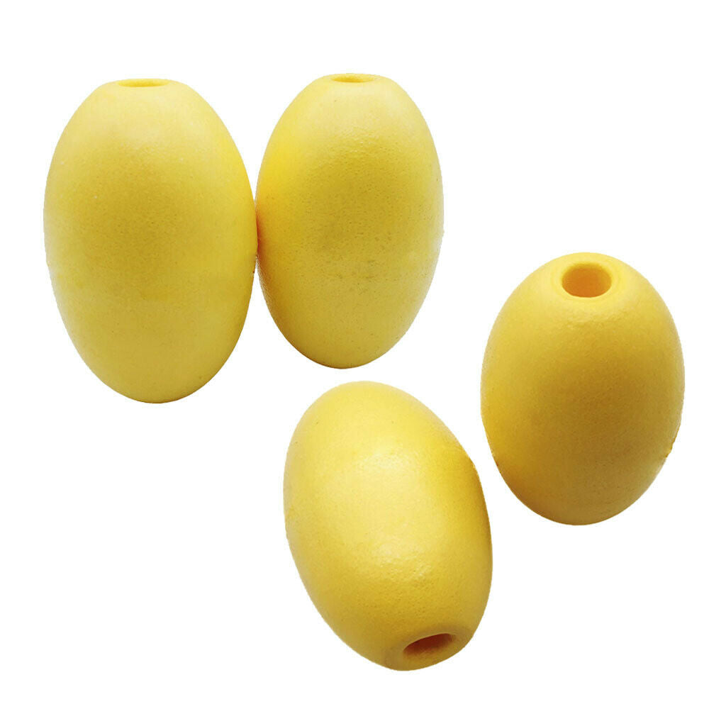 4Pcs PVC Floatable Kayak Anchor Float Rope Buoy Buoyant Accessories Dia. 1cm